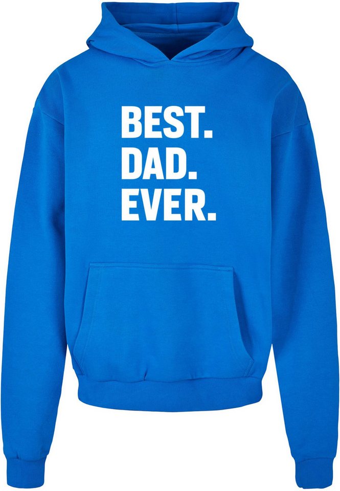 Merchcode Kapuzensweatshirt Merchcode Herren Fathers Day - Best Dad Ever Ultra Heavy Hoody (1-tlg) von Merchcode