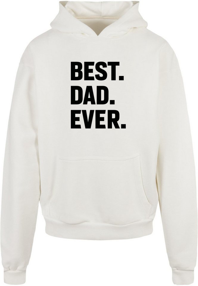 Merchcode Kapuzensweatshirt Merchcode Herren Fathers Day - Best Dad Ever Ultra Heavy Hoody (1-tlg) von Merchcode