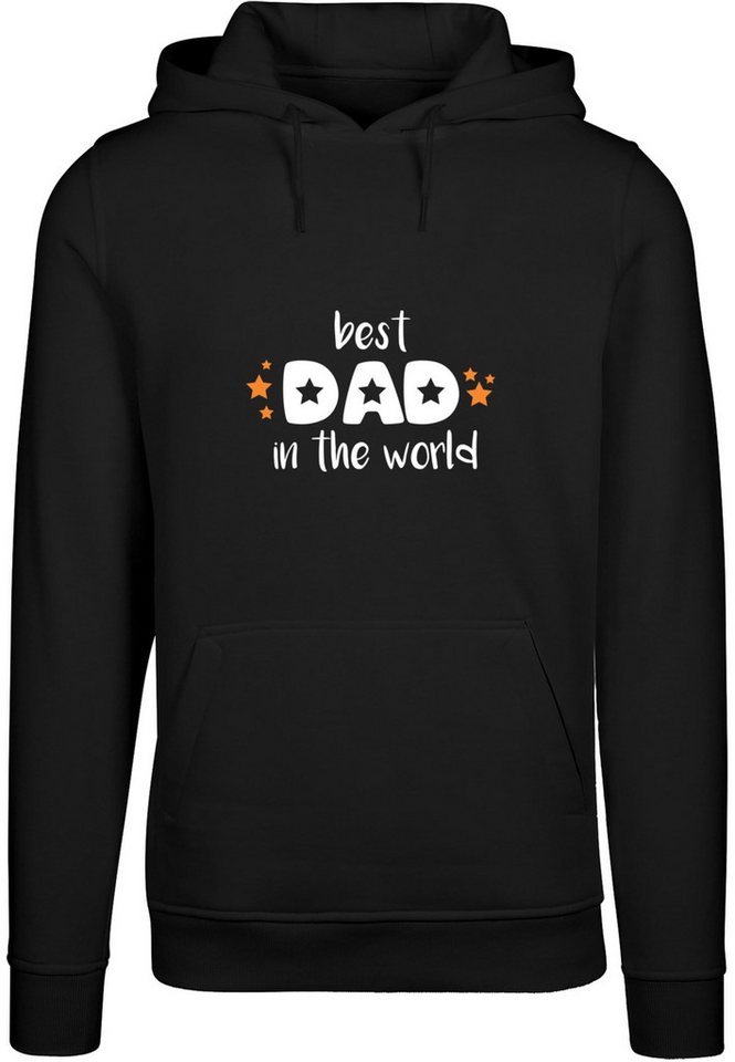 Merchcode Kapuzensweatshirt Merchcode Herren Fathers Day - Best Dad In The World Hoody (1-tlg) von Merchcode