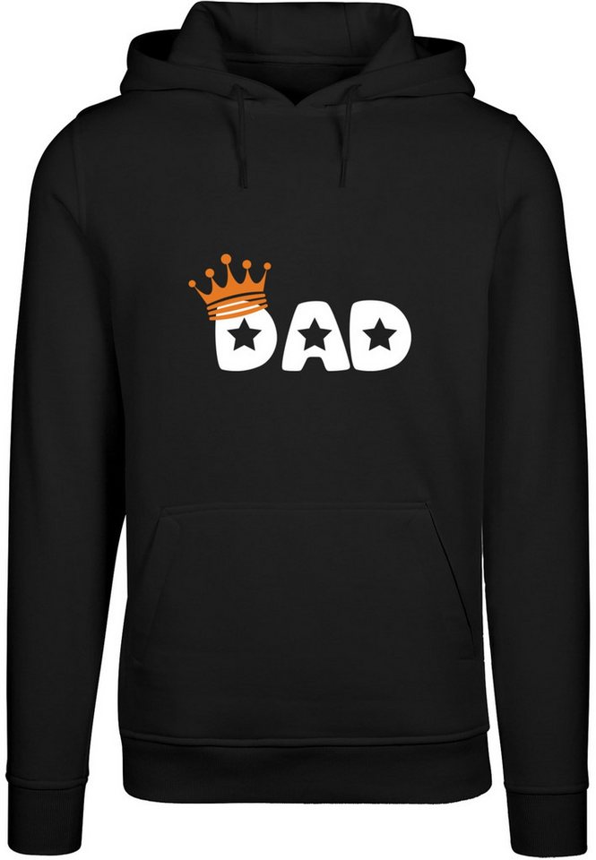 Merchcode Kapuzensweatshirt Merchcode Herren Fathers Day - King Dad Hoody (1-tlg) von Merchcode