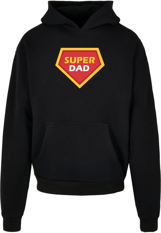 Merchcode Kapuzensweatshirt Merchcode Herren Fathers Day - Super dad Ultra Heavy Hoody (1-tlg) von Merchcode