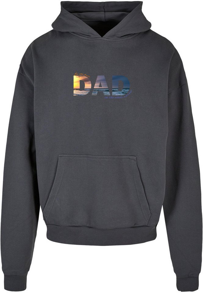 Merchcode Kapuzensweatshirt Merchcode Herren For The Best Dad Ultra Heavy Cotton Box Hoody (1-tlg) von Merchcode