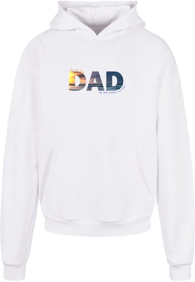 Merchcode Kapuzensweatshirt Merchcode Herren For The Best Dad Ultra Heavy Cotton Box Hoody (1-tlg) von Merchcode