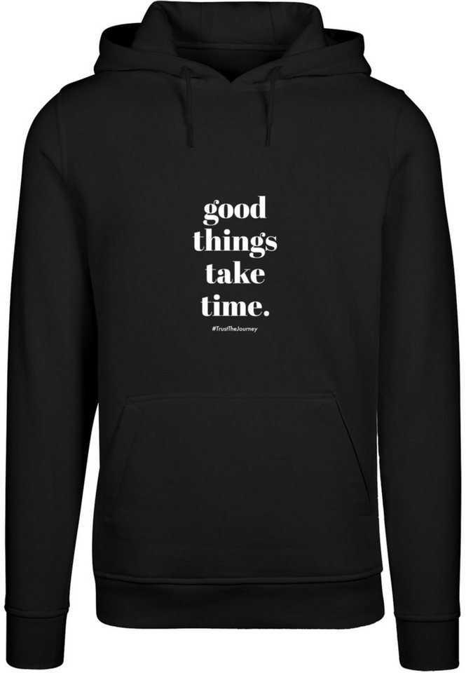 Merchcode Kapuzensweatshirt Merchcode Herren Good Things Take Time Hoody (1-tlg) von Merchcode