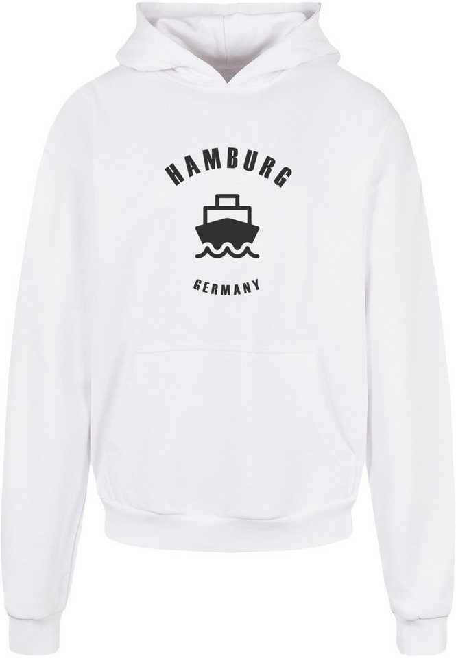 Merchcode Kapuzensweatshirt Merchcode Herren Hamburg Ultra Heavy Hoody (1-tlg) von Merchcode