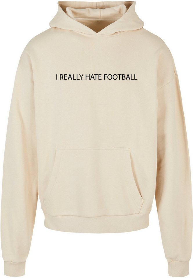 Merchcode Kapuzensweatshirt Merchcode Herren Hate Football Ultra Heavy Hoody (1-tlg) von Merchcode