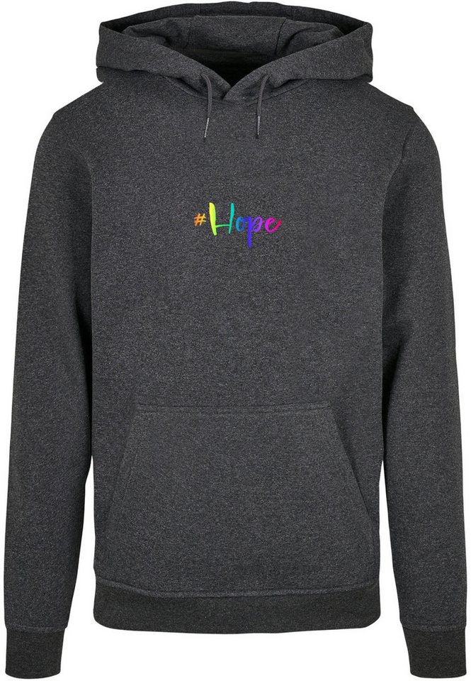 Merchcode Kapuzensweatshirt Merchcode Herren Hope Rainbow Basic Hoody (1-tlg) von Merchcode