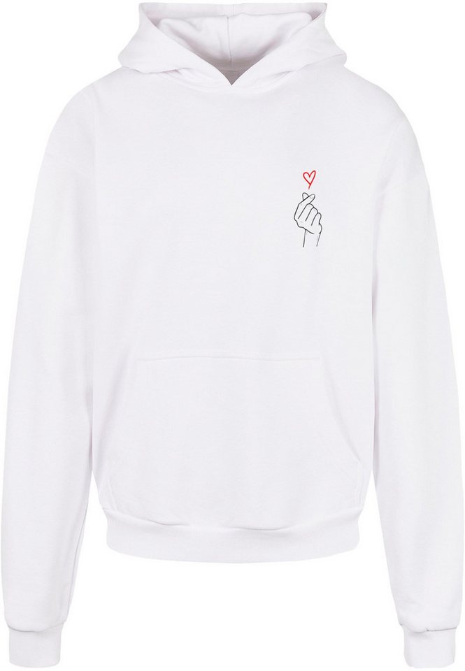 Merchcode Kapuzensweatshirt Merchcode Herren K Heart Ultra Heavy Hoody (1-tlg) von Merchcode