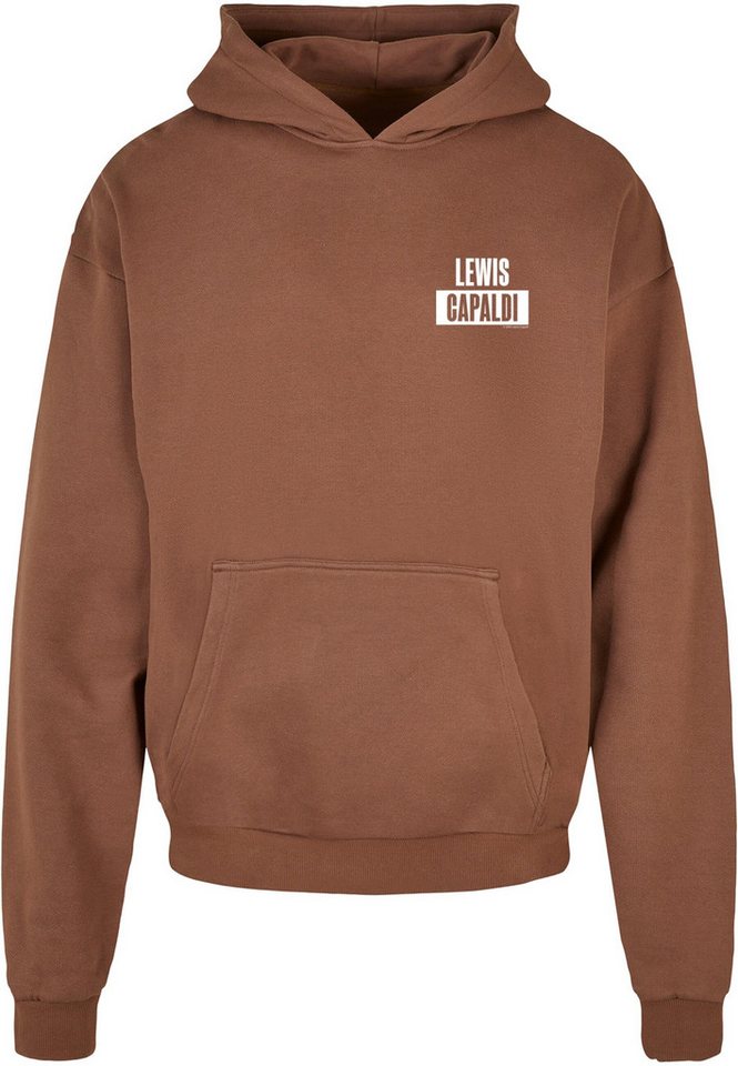 Merchcode Kapuzensweatshirt Merchcode Herren Lewis Capaldi - PP Logo Ultra Heavy Hoody (1-tlg) von Merchcode