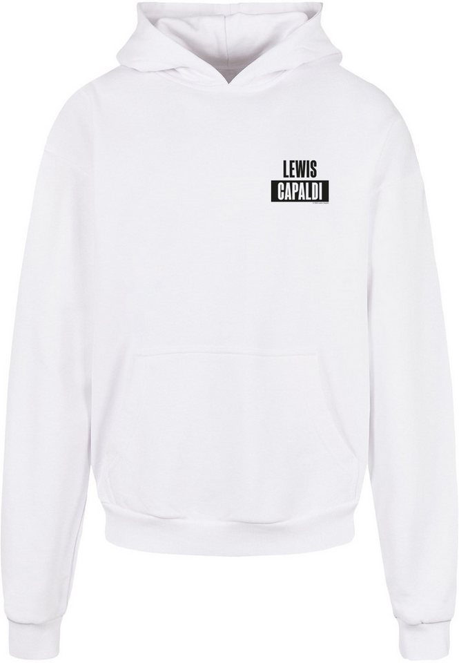 Merchcode Kapuzensweatshirt Merchcode Herren Lewis Capaldi - PP Logo Ultra Heavy Hoody (1-tlg) von Merchcode