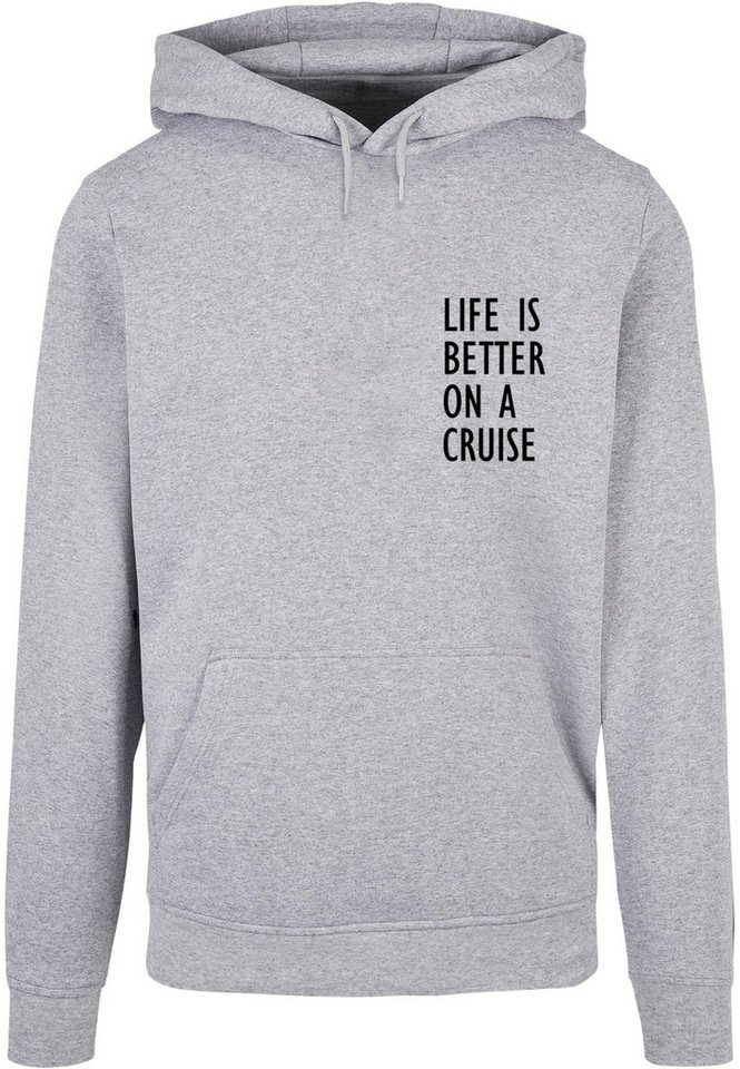 Merchcode Kapuzensweatshirt Merchcode Herren Life Is Better Basic Hoody (1-tlg) von Merchcode