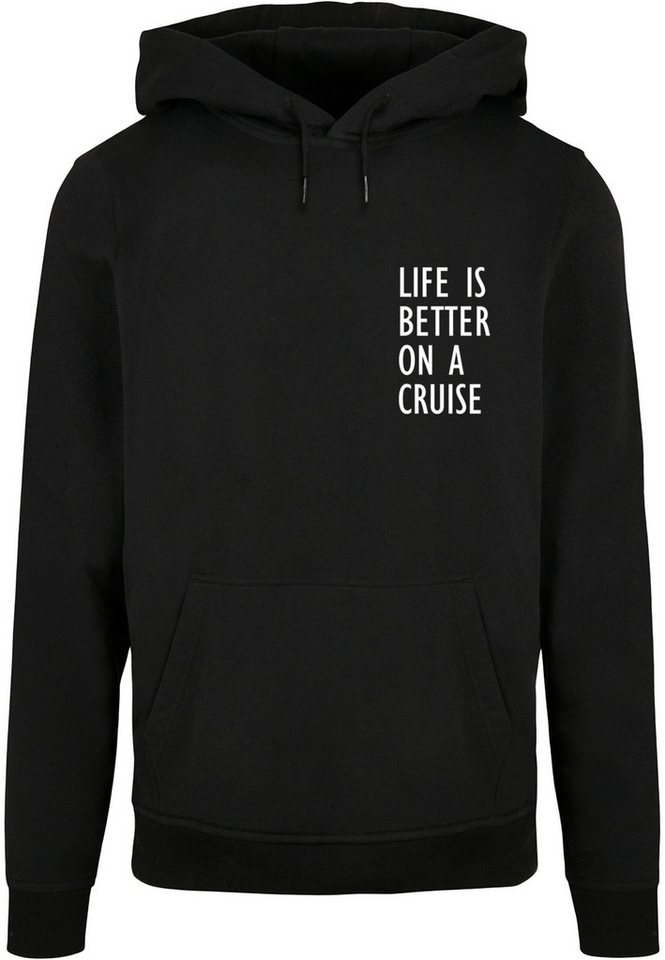 Merchcode Kapuzensweatshirt Merchcode Herren Life Is Better Basic Hoody (1-tlg) von Merchcode