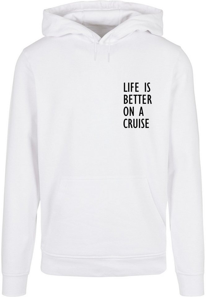 Merchcode Kapuzensweatshirt Merchcode Herren Life Is Better Basic Hoody (1-tlg) von Merchcode