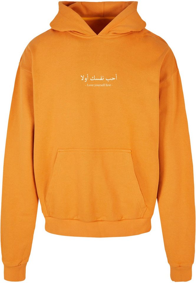 Merchcode Kapuzensweatshirt Merchcode Herren Love Yourself First Ultra Heavy Hoody (1-tlg) von Merchcode