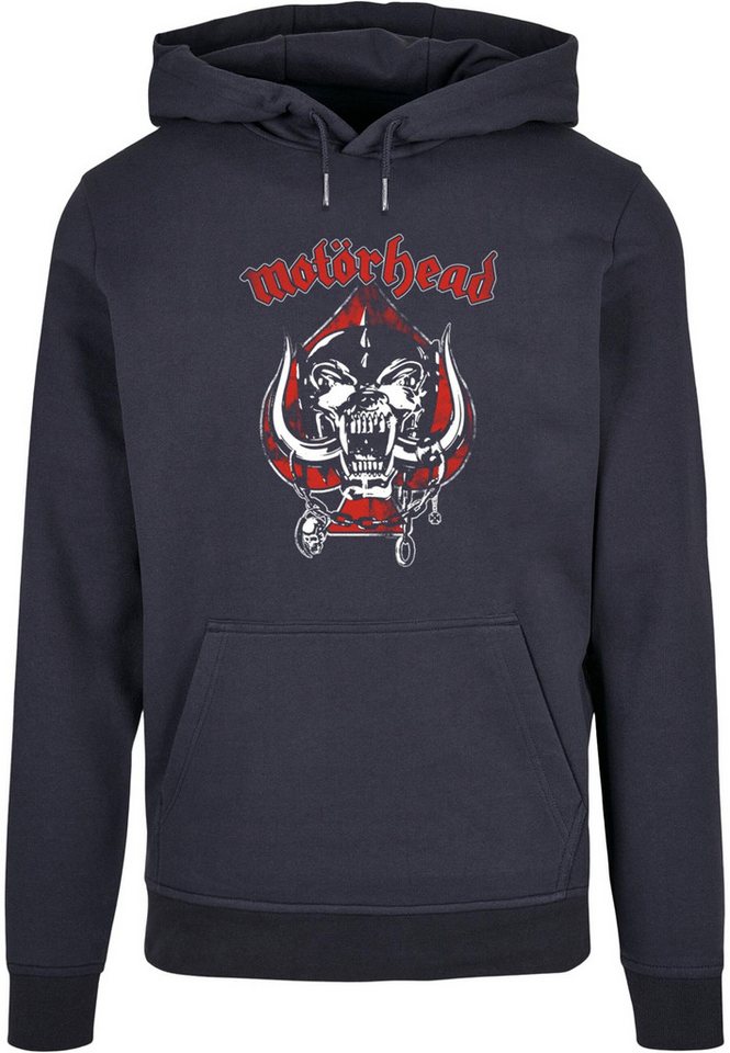 Merchcode Kapuzensweatshirt Merchcode Herren Motorhead - Spade Warpig Basic Hoody (1-tlg) von Merchcode