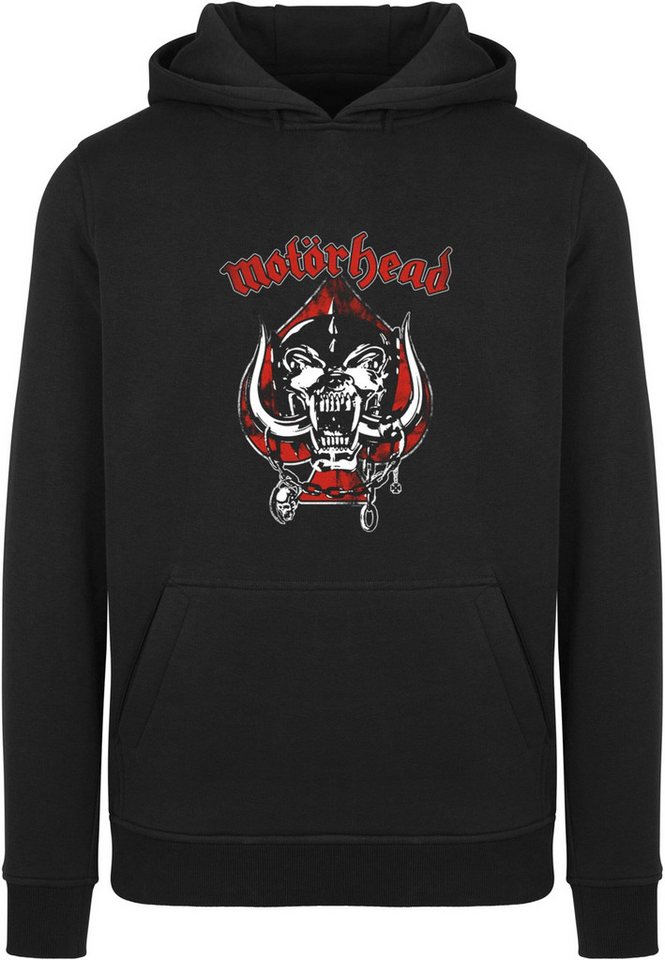 Merchcode Kapuzensweatshirt Merchcode Herren Motorhead - Spade Warpig Heavy Hoody (1-tlg) von Merchcode