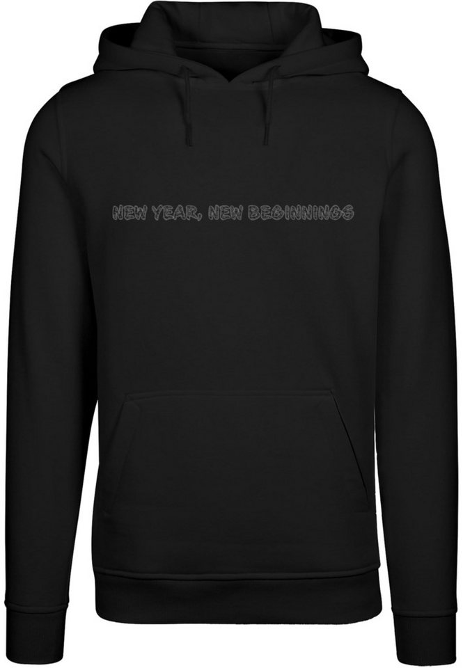 Merchcode Kapuzensweatshirt Merchcode Herren New Year Heavy Hoody (1-tlg) von Merchcode