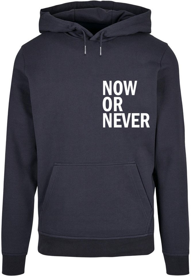 Merchcode Kapuzensweatshirt Merchcode Herren Now Or Never Basic Hoody (1-tlg) von Merchcode