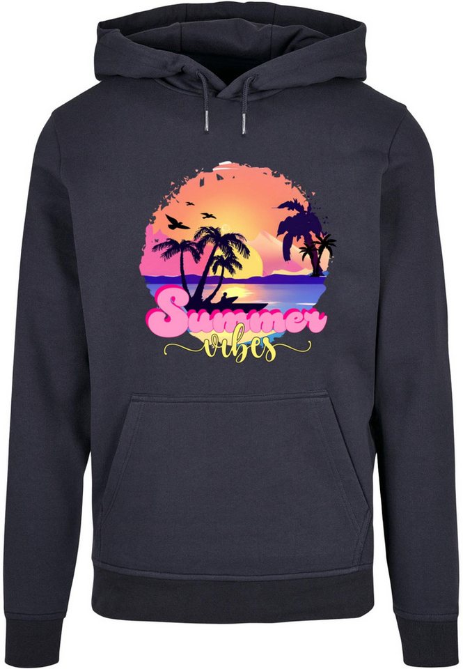 Merchcode Kapuzensweatshirt Merchcode Herren Summer Vibes Sunset Basic Hoody (1-tlg) von Merchcode