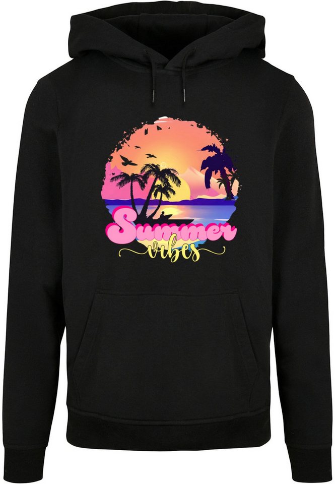 Merchcode Kapuzensweatshirt Merchcode Herren Summer Vibes Sunset Basic Hoody (1-tlg) von Merchcode