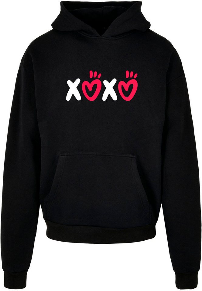 Merchcode Kapuzensweatshirt Merchcode Herren Valentines Day - XOXO Ultra Heavy Hoody (1-tlg) von Merchcode