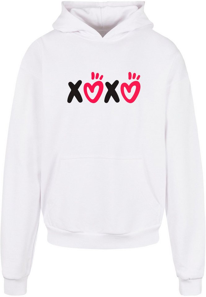 Merchcode Kapuzensweatshirt Merchcode Herren Valentines Day - XOXO Ultra Heavy Hoody (1-tlg) von Merchcode