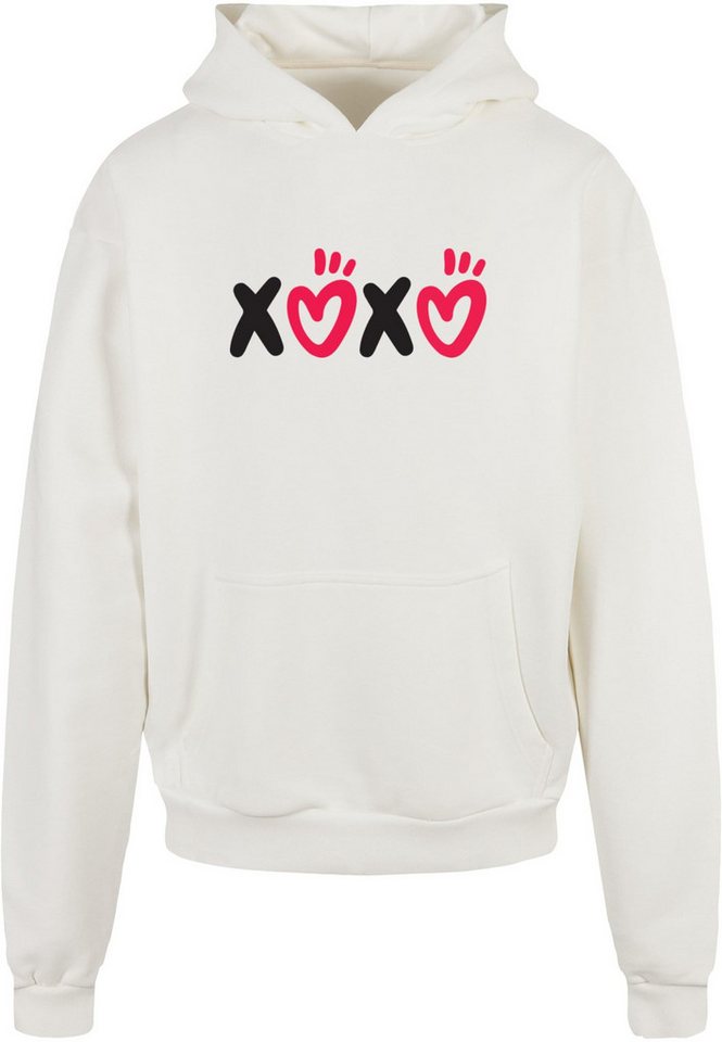 Merchcode Kapuzensweatshirt Merchcode Herren Valentines Day - XOXO Ultra Heavy Hoody (1-tlg) von Merchcode