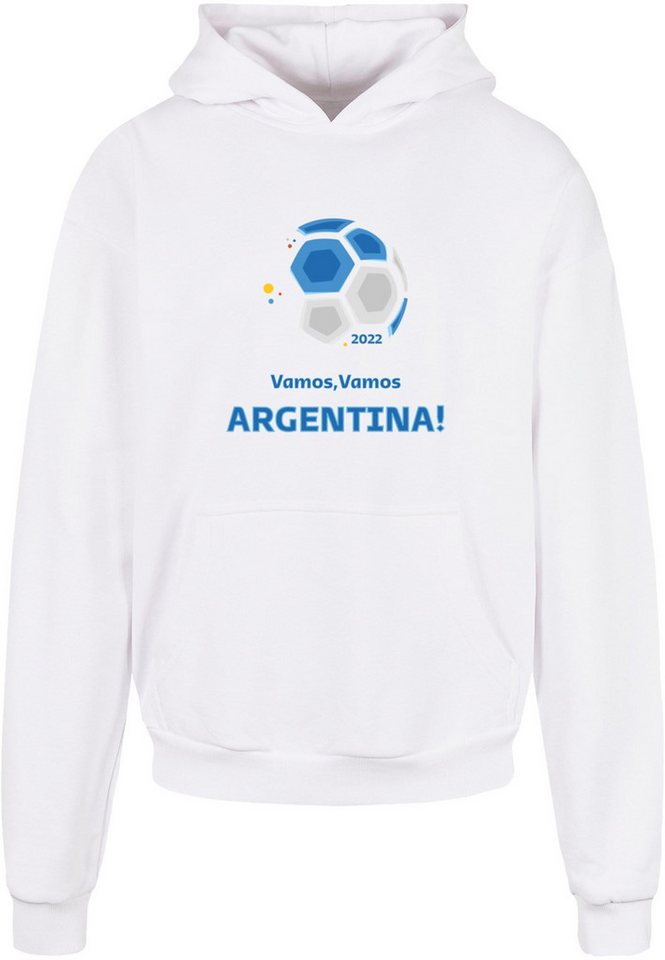 Merchcode Kapuzensweatshirt Merchcode Herren Vamos,Vamos Argentina Ultra Heavy Hoody (1-tlg) von Merchcode