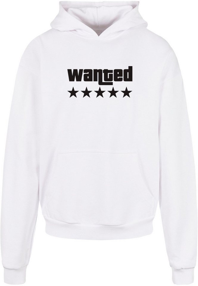 Merchcode Kapuzensweatshirt Merchcode Herren Wanted Ultra Heavy Hoody (1-tlg) von Merchcode