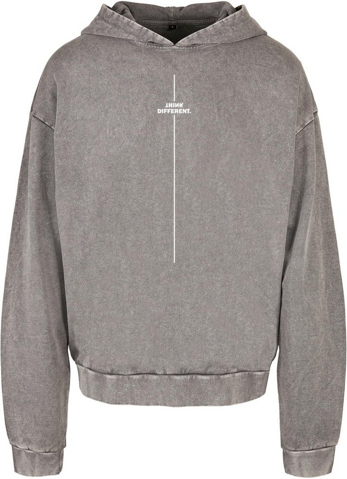 Merchcode Hoodie Think Different Acid Washed Oversize Hoody von Merchcode