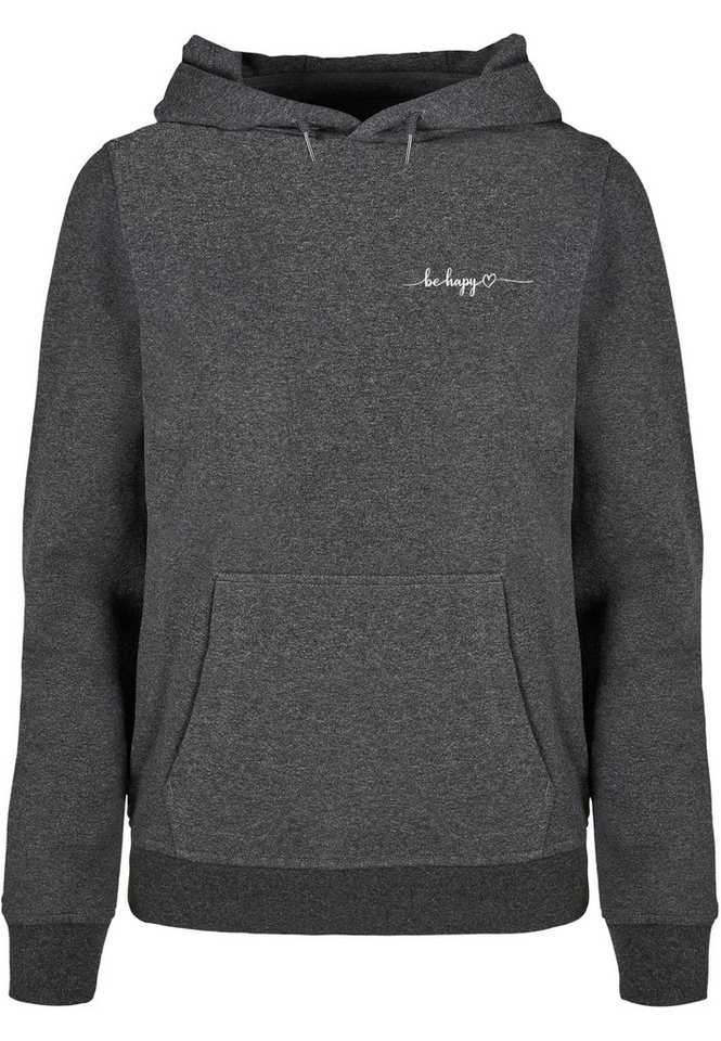 Merchcode Kapuzenpullover Merchcode Damen Ladies Be Happy Basic Hoody (1-tlg) von Merchcode