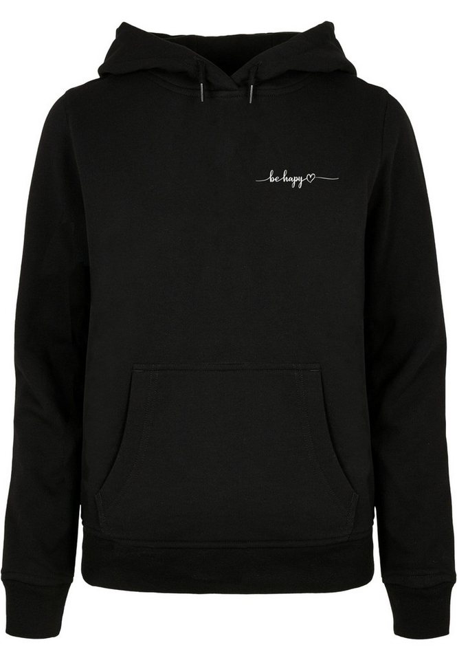 Merchcode Kapuzenpullover Merchcode Damen Ladies Be Happy Basic Hoody (1-tlg) von Merchcode