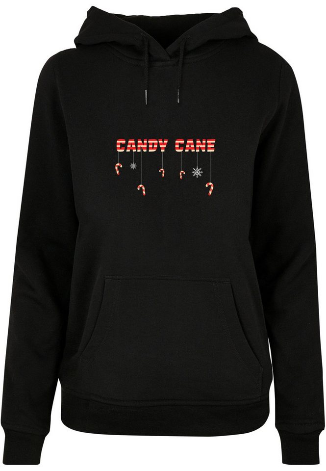 Merchcode Kapuzenpullover Merchcode Damen Ladies Candy Cane Basic Hoody (1-tlg) von Merchcode