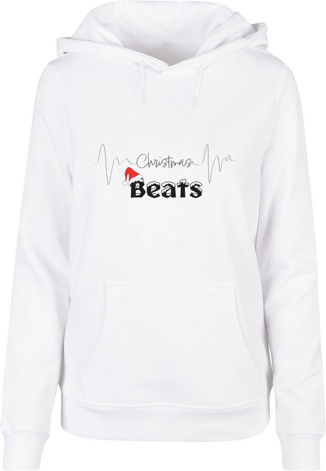 Merchcode Kapuzenpullover Merchcode Damen Ladies Christmas beats basic Hoody (1-tlg) von Merchcode