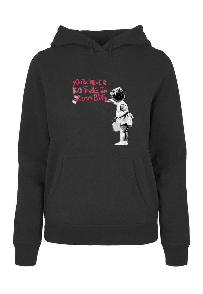 Merchcode Kapuzenpullover Merchcode Damen Ladies Dream Big Hoody (1-tlg) von Merchcode