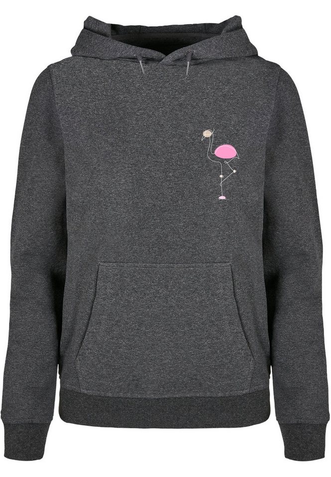 Merchcode Kapuzenpullover Merchcode Damen Ladies Flamingo Basic Hoody (1-tlg) von Merchcode