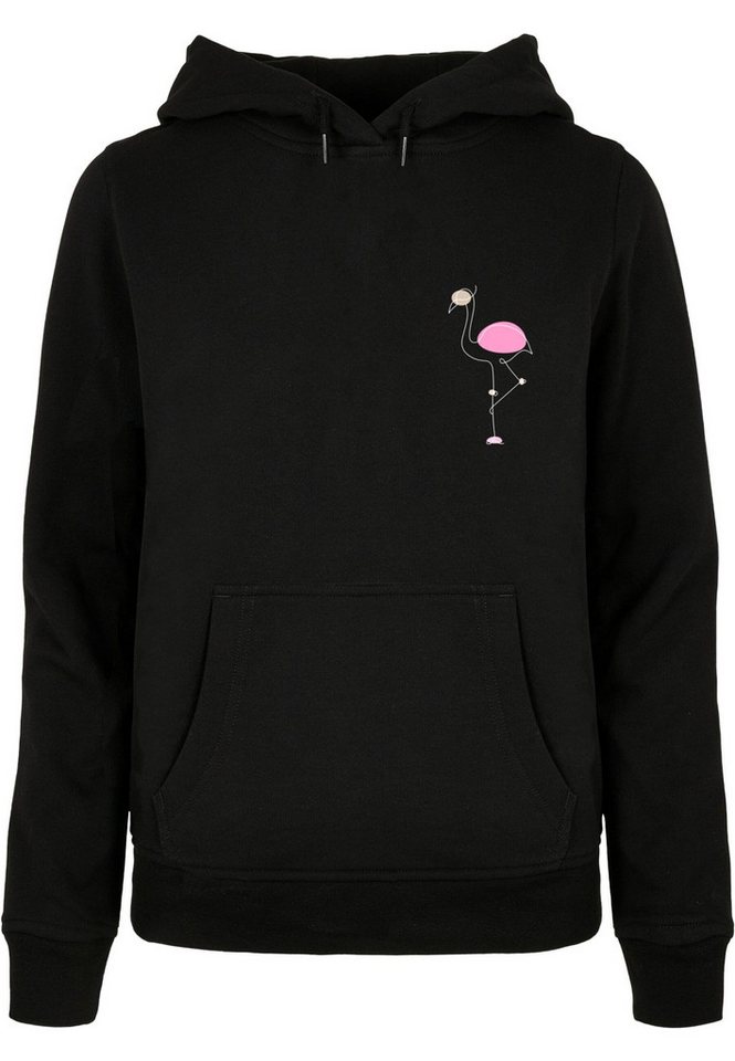 Merchcode Kapuzenpullover Merchcode Damen Ladies Flamingo Basic Hoody (1-tlg) von Merchcode