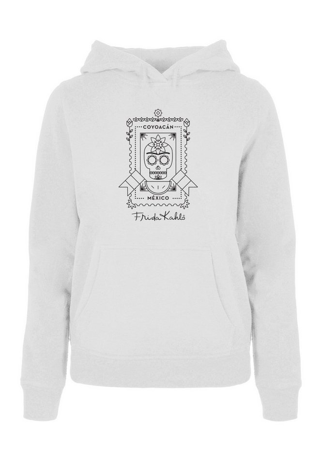 Merchcode Kapuzenpullover Merchcode Damen Ladies Frida Kahlo Coyacan Hoody (1-tlg) von Merchcode