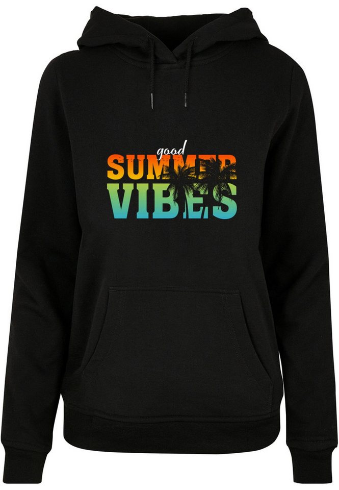 Merchcode Kapuzenpullover Merchcode Damen Ladies Good Summer Vibes Basic Hoody (1-tlg) von Merchcode