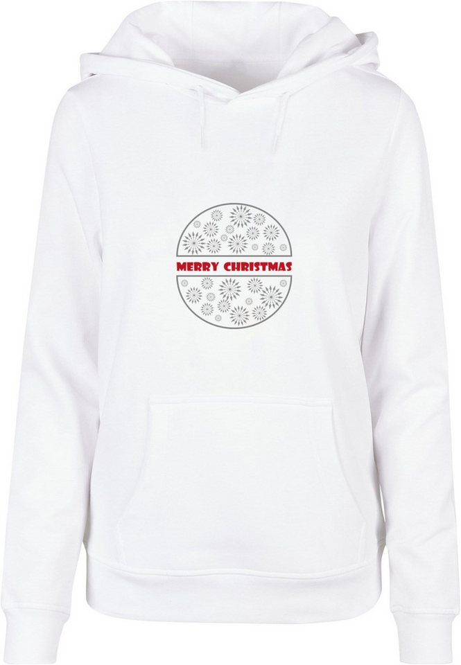 Merchcode Kapuzenpullover Merchcode Damen Ladies Merry Christmas Basic Hoody (1-tlg) von Merchcode