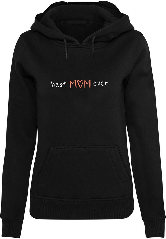 Merchcode Kapuzenpullover Merchcode Damen Ladies Mothers Day - Best mom ever Heavy Hoody (1-tlg) von Merchcode