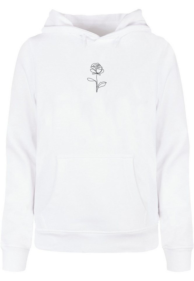 Merchcode Kapuzenpullover Merchcode Damen Ladies Rose Basic Hoody (1-tlg) von Merchcode