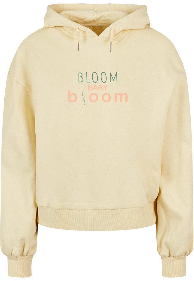 Merchcode Kapuzenpullover Merchcode Damen Ladies Spring - Bloom baby Oversized Hoody (1-tlg) von Merchcode