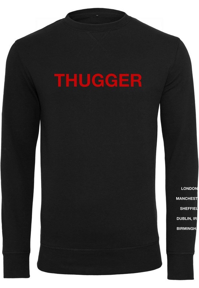 Merchcode Rundhalspullover Merchcode Herren Thugger Childrose Crewneck (1-tlg) von Merchcode