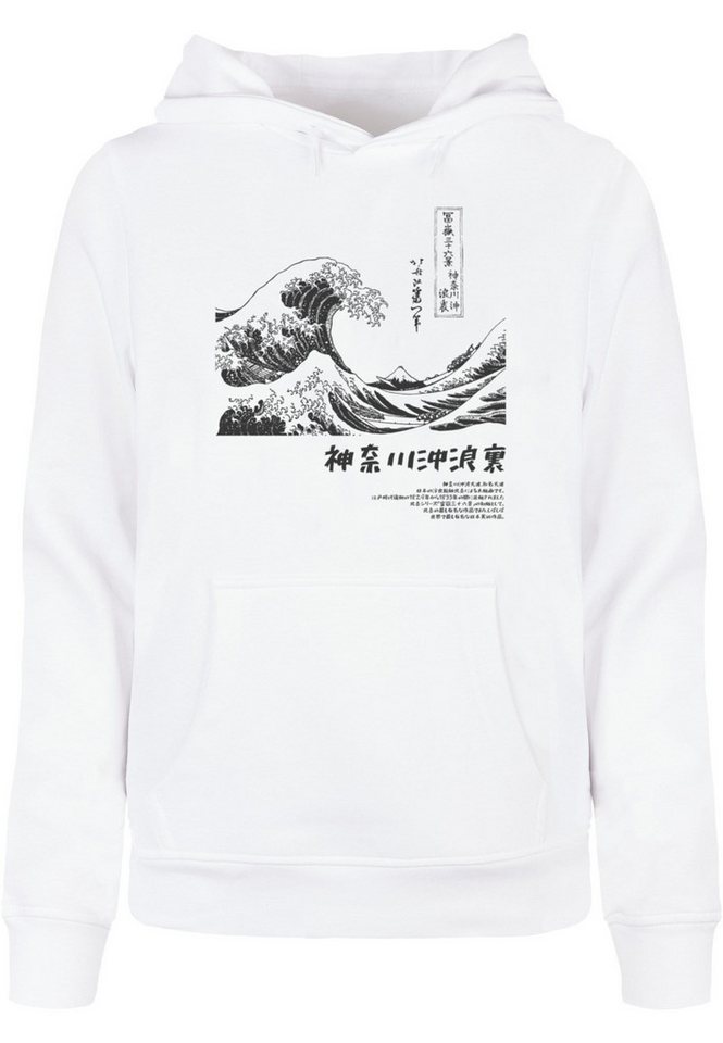 Merchcode Kapuzenpullover Merchcode Damen Ladies APOH - Hokusai Mono Hoody (1-tlg) von Merchcode