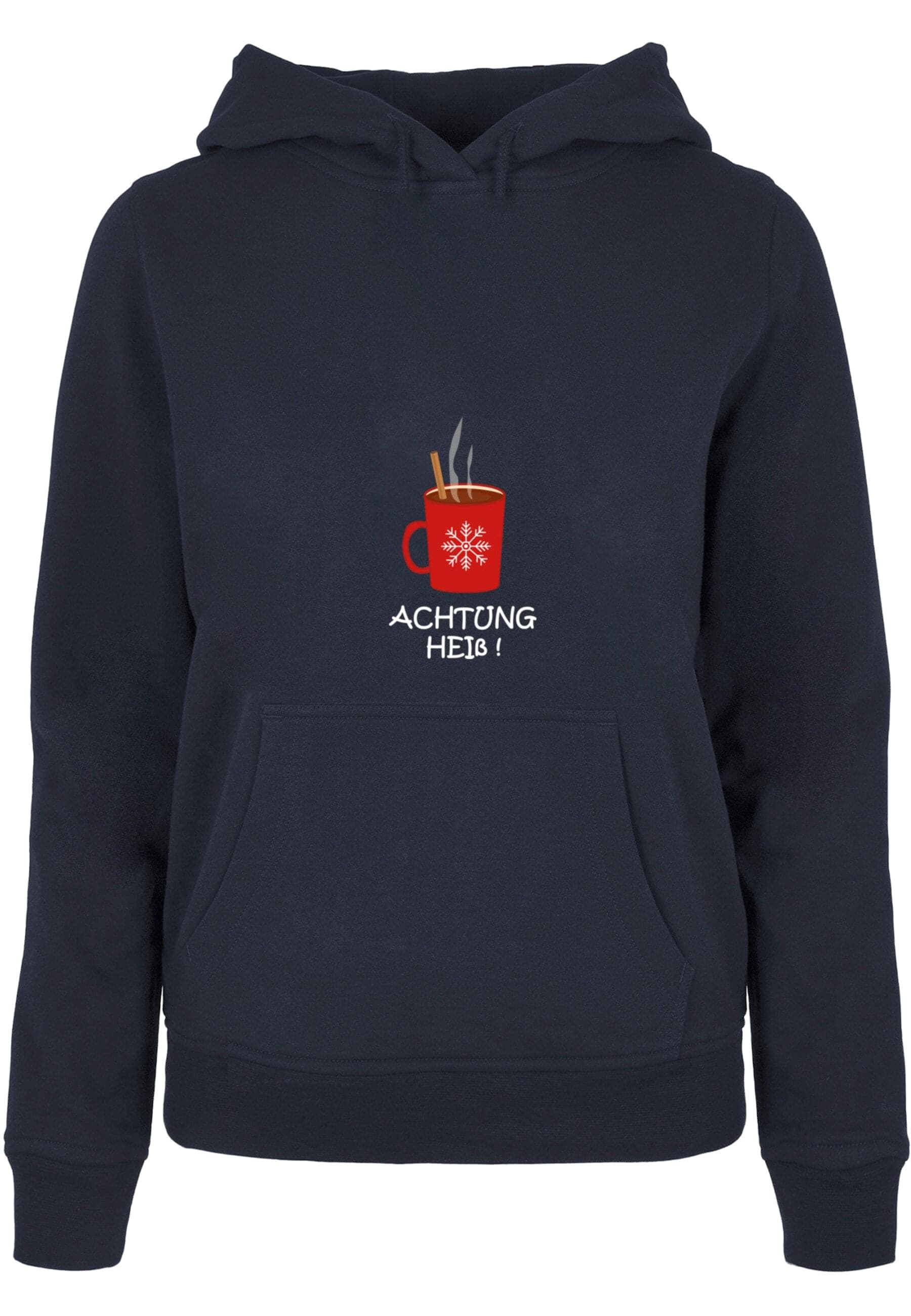 Merchcode Kapuzenpullover "Merchcode Damen Ladies Achtung heiss Basic Hoody", (1 tlg.) Merchcode Kapuzenpullover "Merchcode Damen Ladies Achtung heiss Basic Hoody", (1 tlg.) von Merchcode