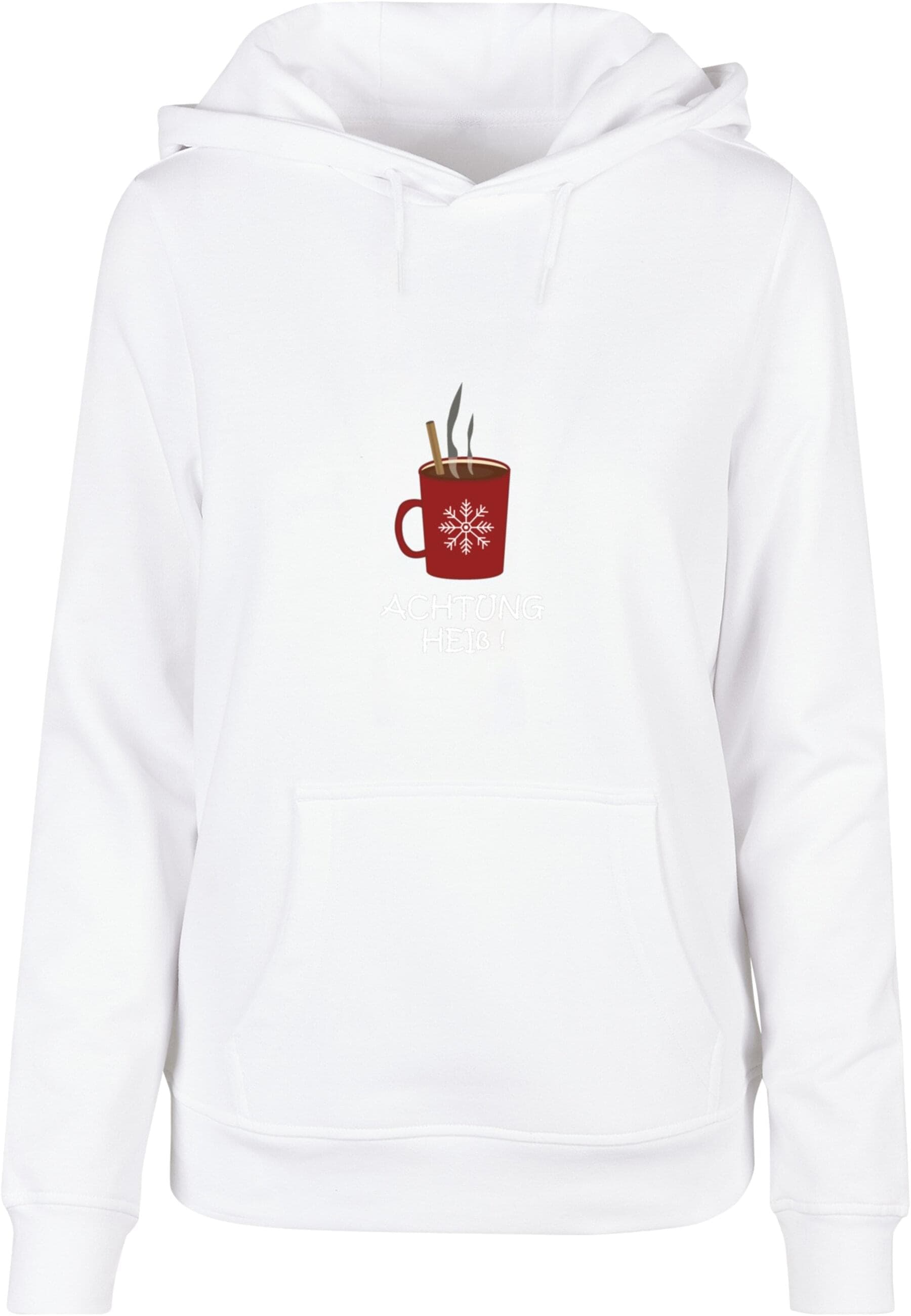Merchcode Kapuzenpullover "Merchcode Damen Ladies Achtung heiss Basic Hoody", (1 tlg.) Merchcode Kapuzenpullover "Merchcode Damen Ladies Achtung heiss Basic Hoody", (1 tlg.) von Merchcode