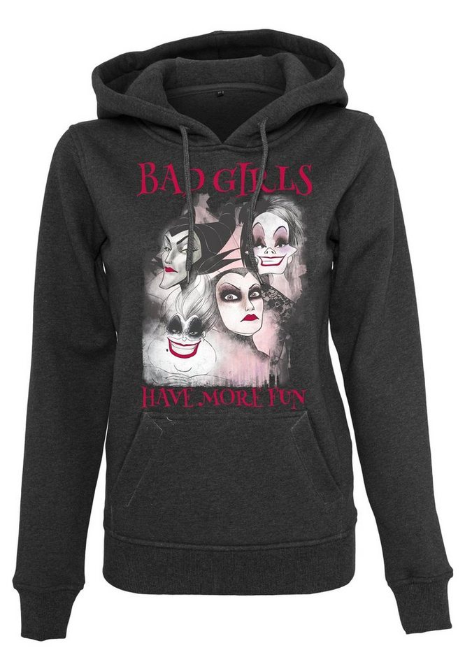 Merchcode Kapuzenpullover Merchcode Damen Ladies Bad Girls Have More Fun Hoody (1-tlg) von Merchcode