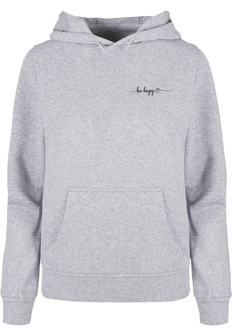 Merchcode Kapuzenpullover "Merchcode Damen Ladies Be Happy Basic Hoody", (1 tlg.) von Merchcode