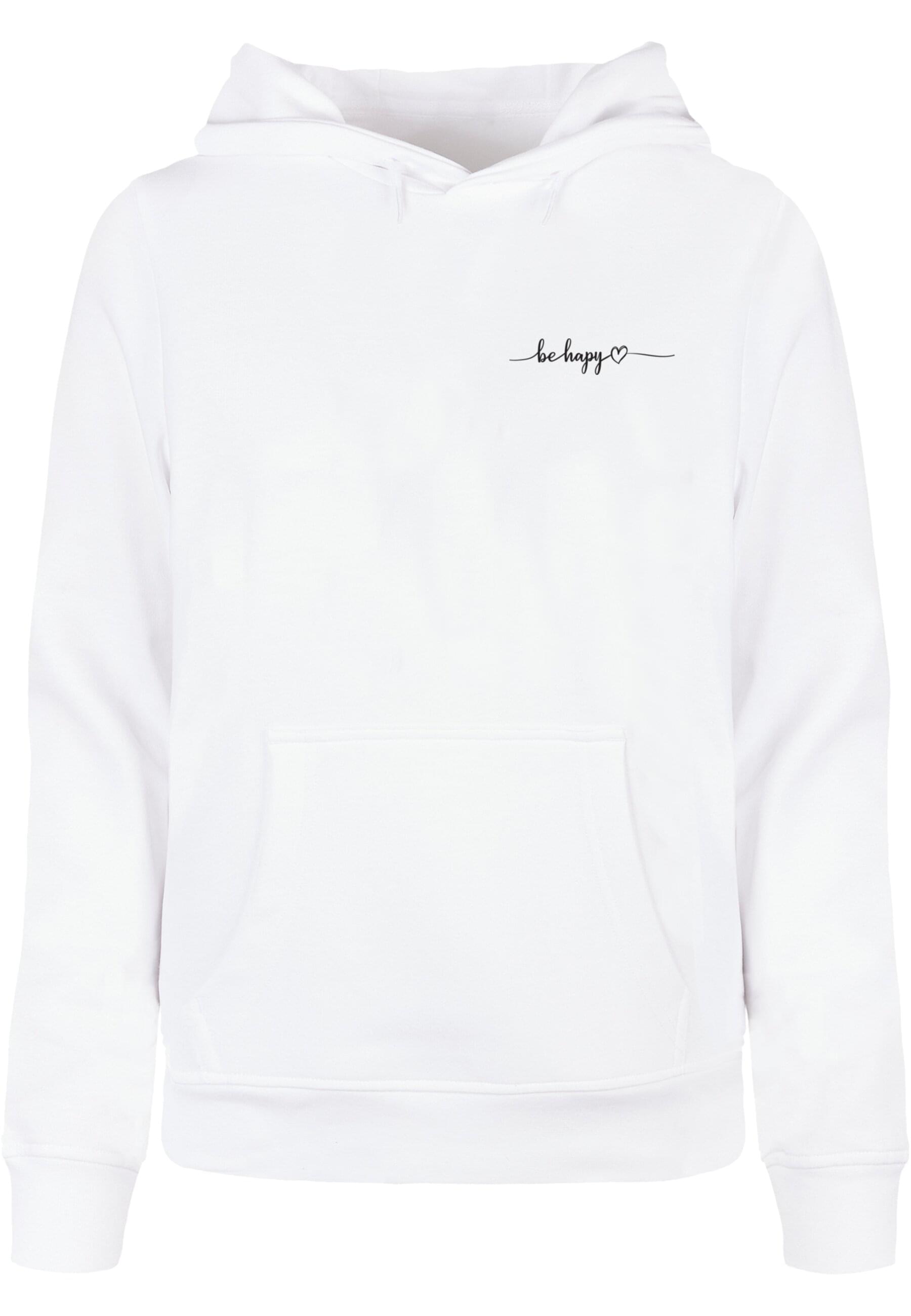 Merchcode Kapuzenpullover "Merchcode Damen Ladies Be Happy Basic Hoody", (1 tlg.) Merchcode Kapuzenpullover "Merchcode Damen Ladies Be Happy Basic Hoody", (1 tlg.) von Merchcode